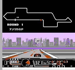 Nakajima Satoru F-1 Hero screenshot 5 for Famicom